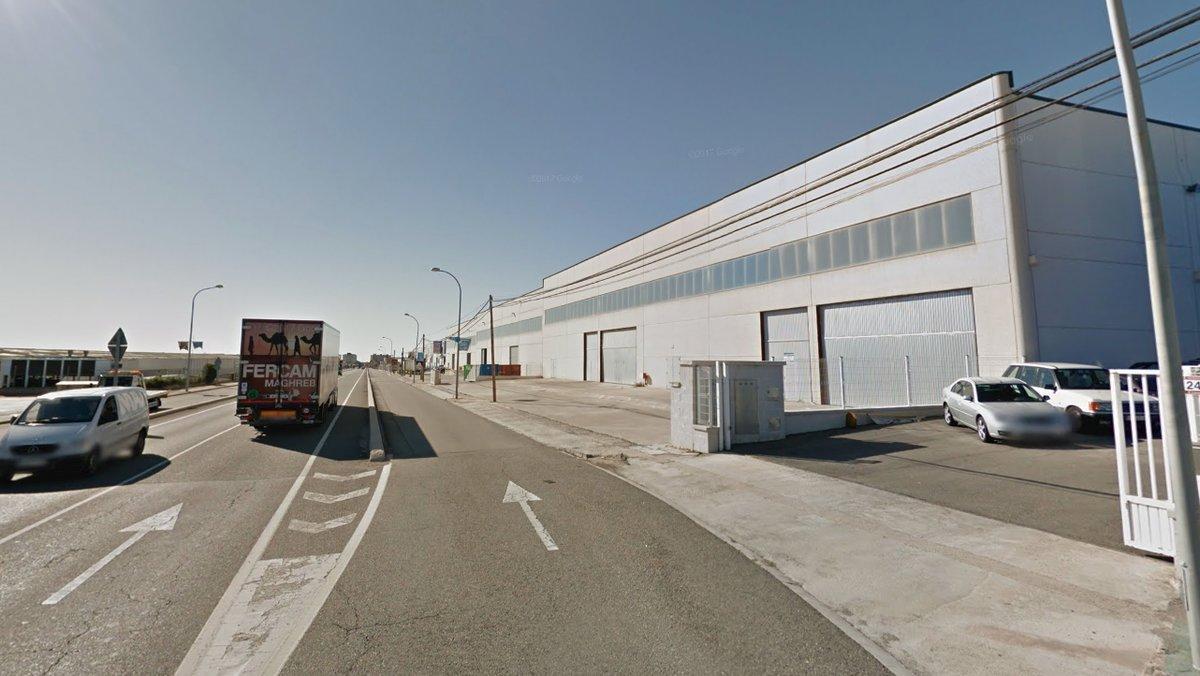 Imagen de la entrada al polígono industrial de Valls, en Tarragona.