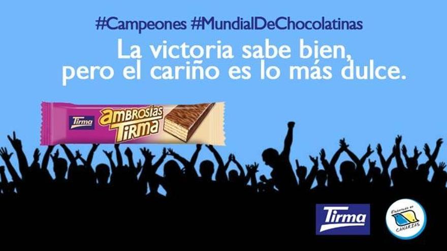 Tirma alcanza 16 millones de usuarios únicos en el #MundialdeChocolatinas