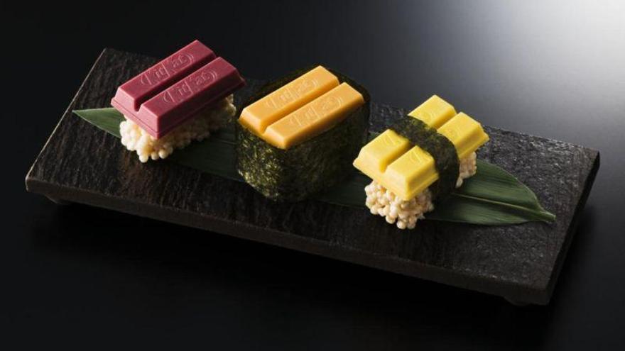 Kit Kat sushi, una maravillosa locura japonesa de edición limitada