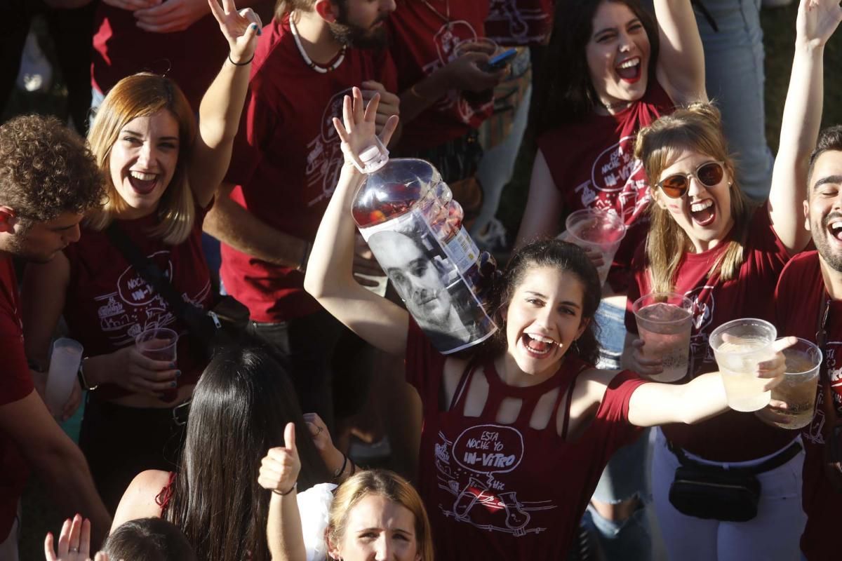 Botellón en el Arenal