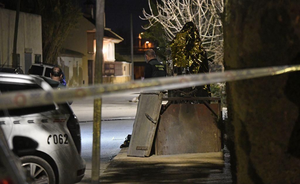 El crimen de Alquerías, en imágenes