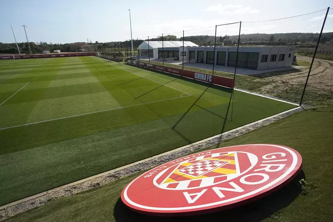 Les imatges de la Ciutat Esportiva del Girona a Vilablareix
