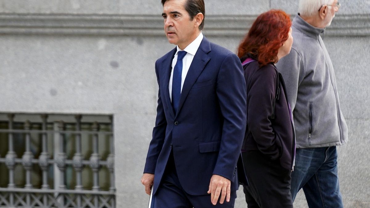 Carlos Torres, actual presidente del BBVA antes de declarar como testigo en la Audiencia Nacional.