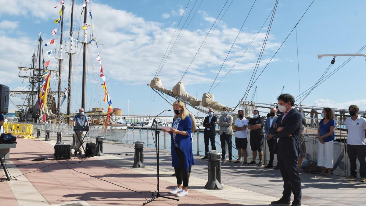 Amparo Marco, durante la presentación de Escala a Castelló