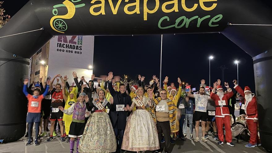 Burjassot vive su IV San Silvestre de solidaridad con Avapace