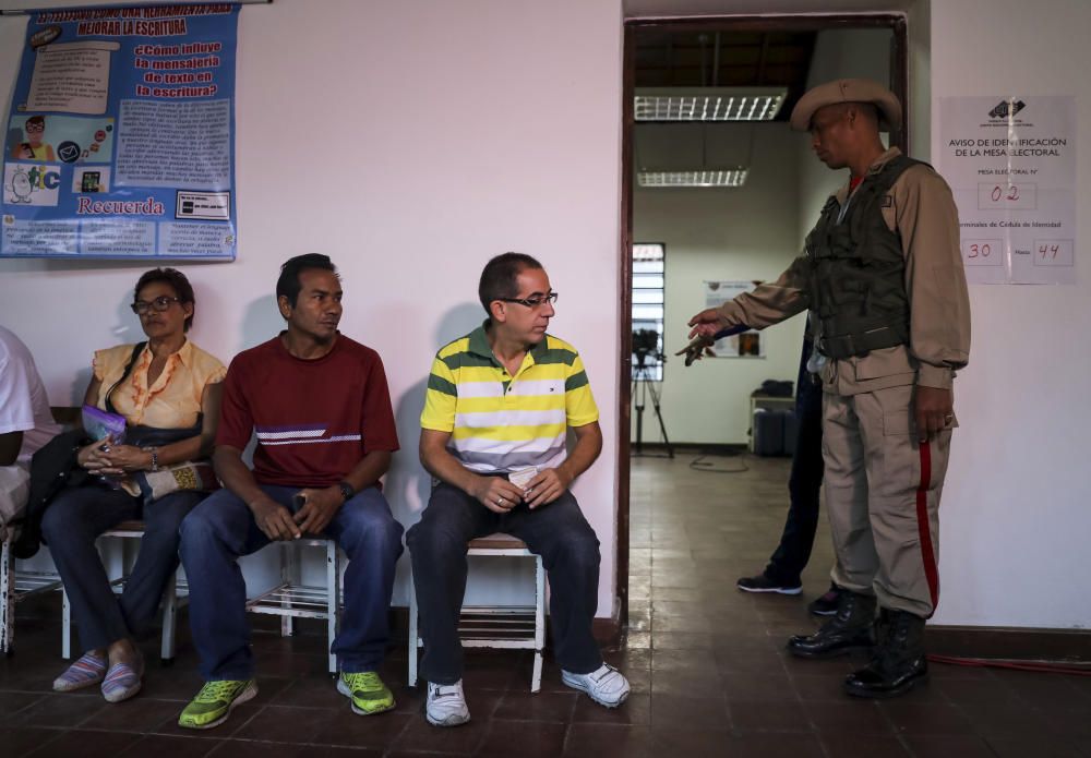 Votación de los candidatos a las primarias