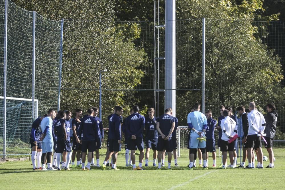 Entrenamiento del Real Oviedo