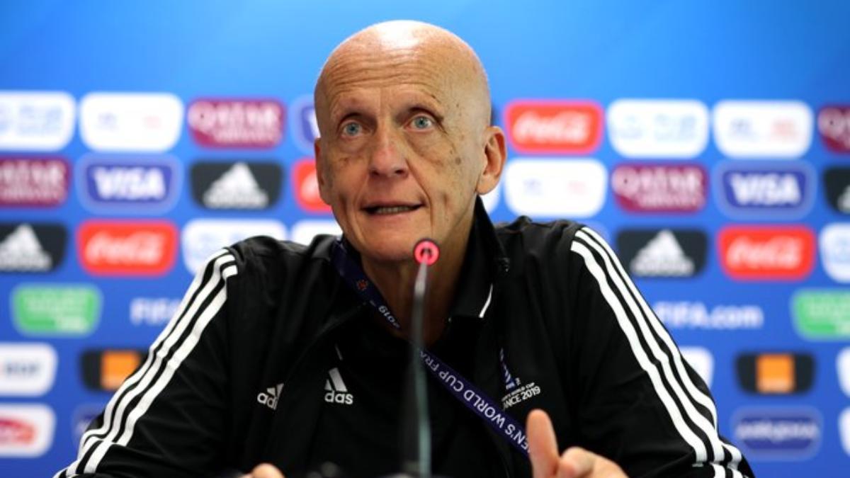 Pierluigi Collina, presidente del Comité de Árbitros de la FIFA