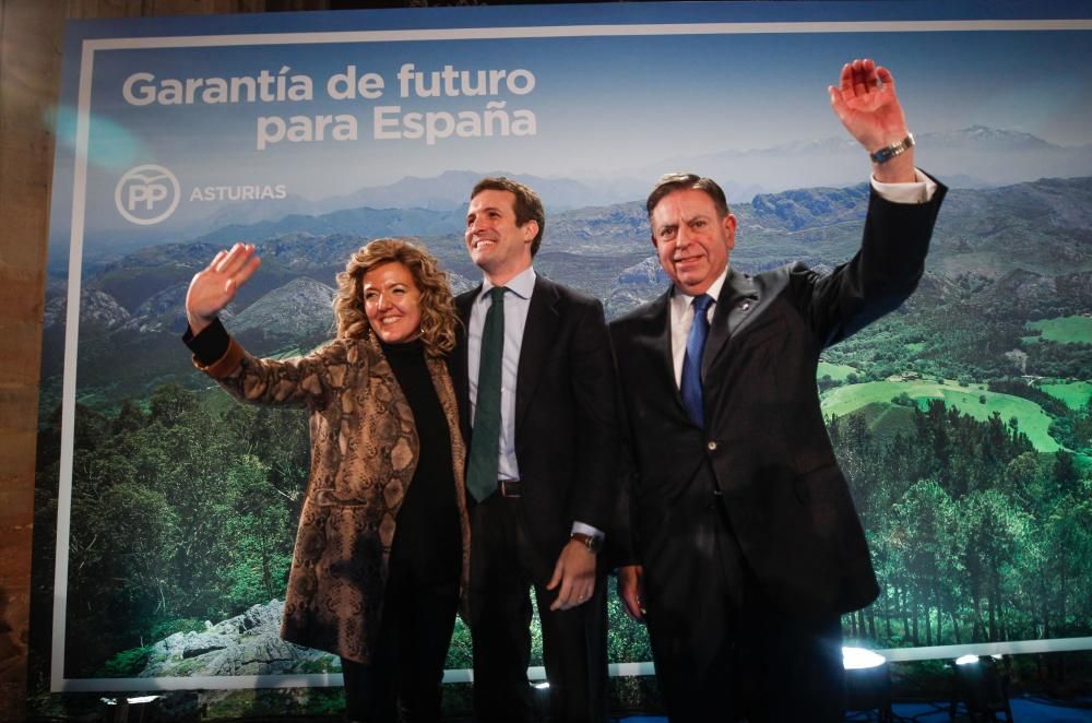 Pablo Casado  acude a Oviedo para presentar a los candidatos del PP en Asturias
