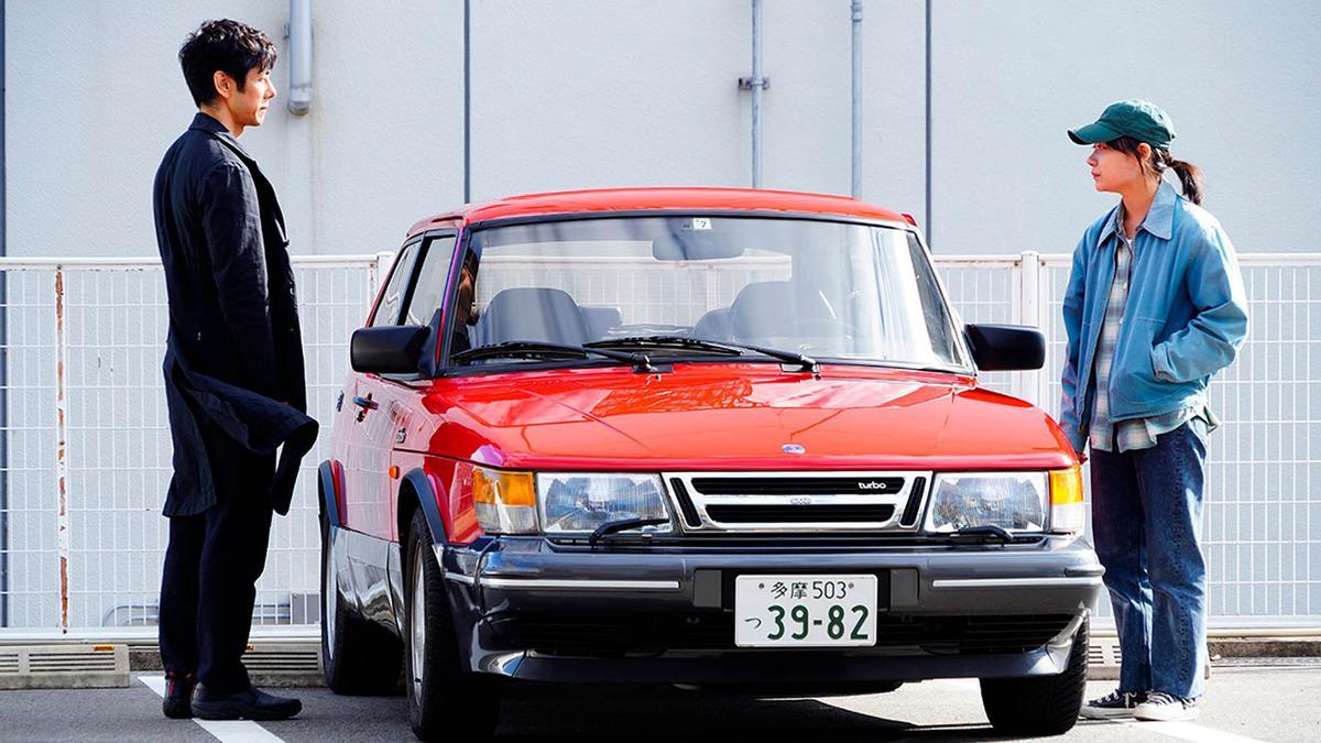 Hidetoshi Nishijima y Tôko Miura, en un fotograma de 'Drive my car', de Ryûsuke Hamaguchi