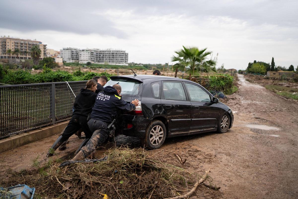 Destrozos provocados por la dana en el Montsià