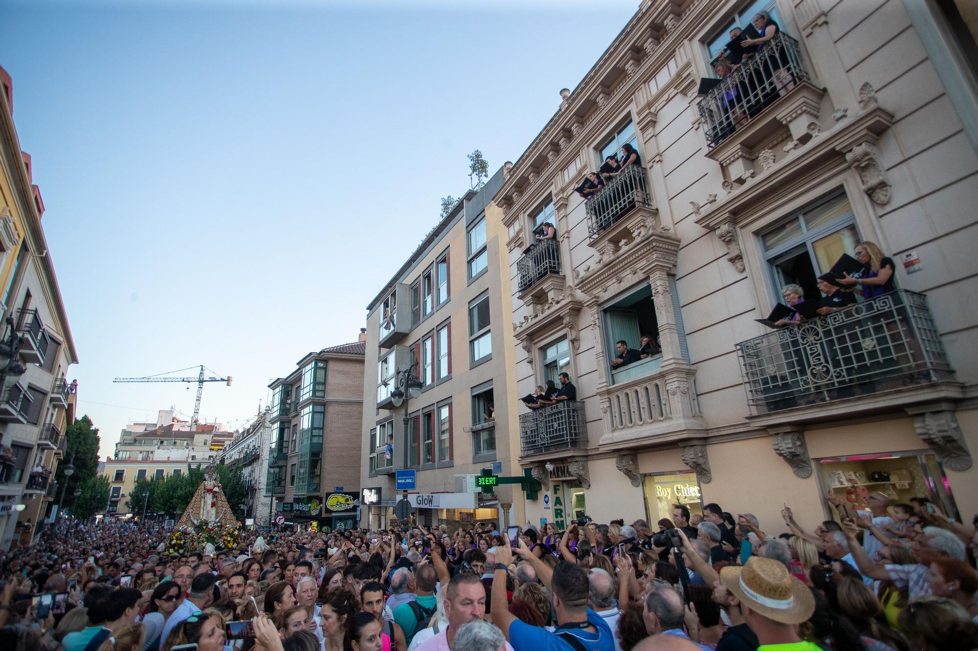 Las mejores fotos de la llegada de la Fuensanta a Murcia