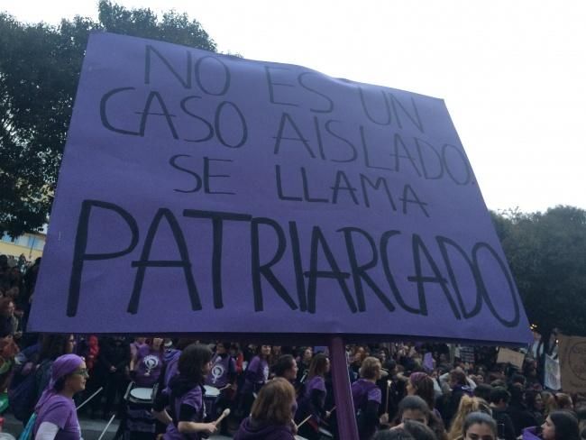 En imágenes: manifestación feminista en Gijón