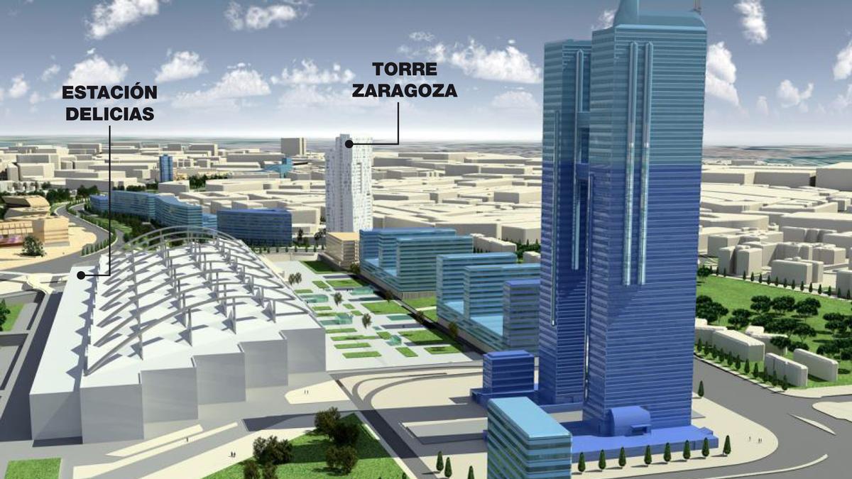 Zaragoza Alta Velocidad mueve ficha para impulsar el mayor rascacielos de la ciudad.