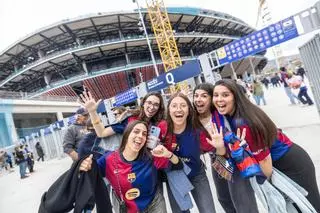Así está el Camp Nou antes del decisivo partido del Barça femenino contra el Bayern
