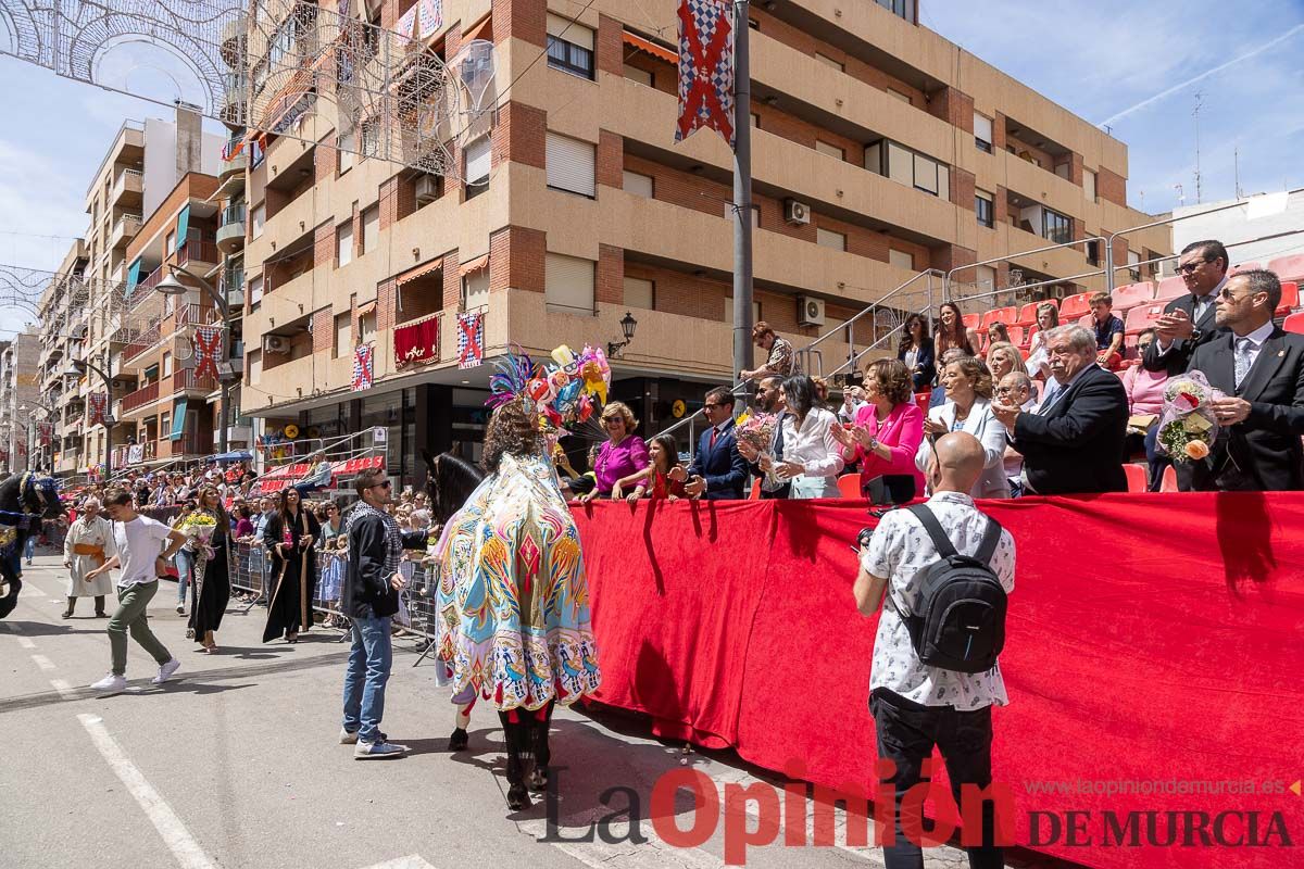 Desfile infantil del Bando Moro en las Fiestas de Caravaca