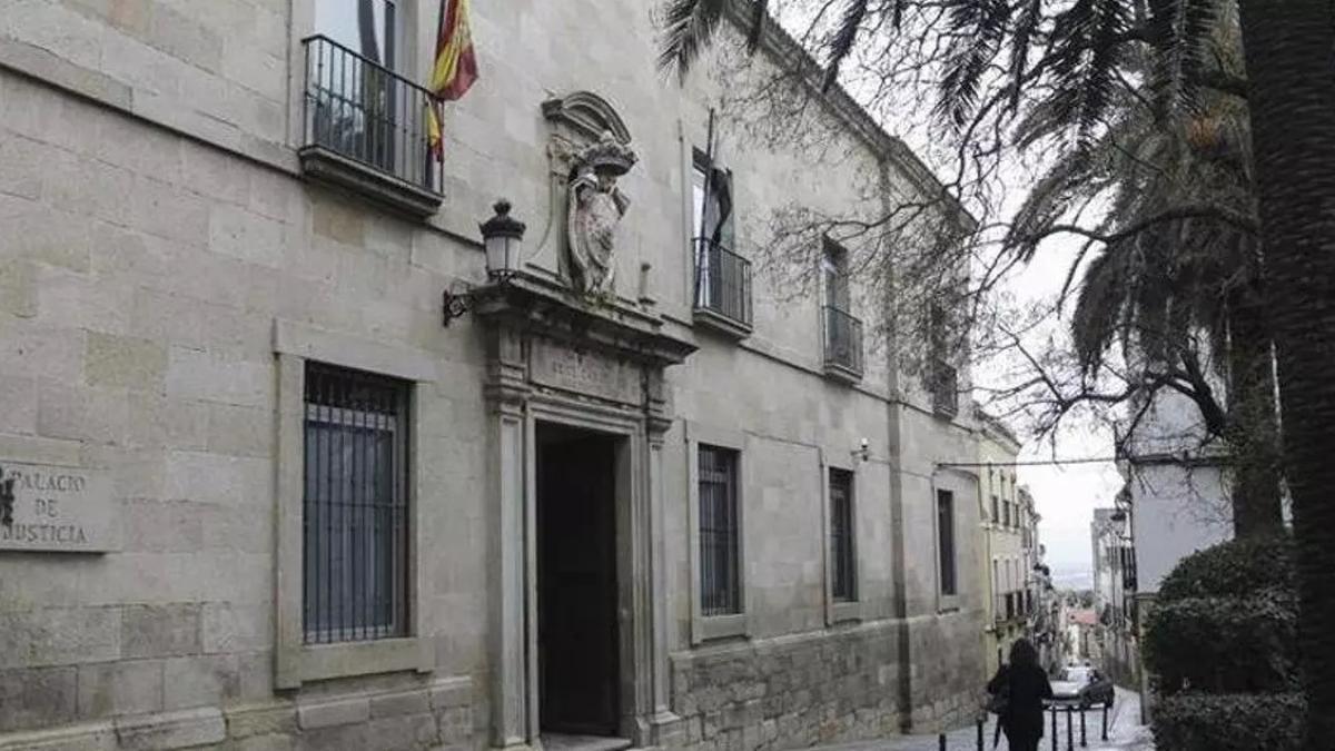 Sede del Tribunal Superior de Justicia de Extremadura, en Cáceres.