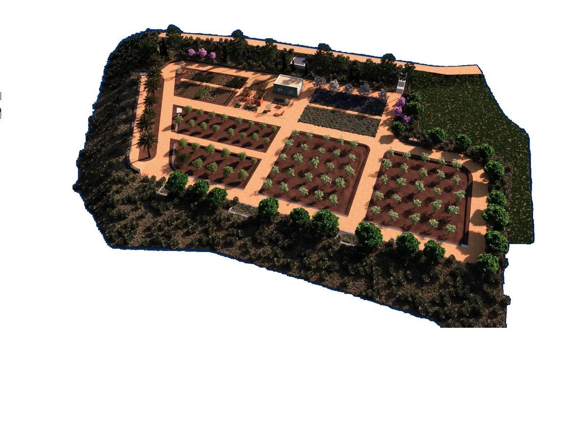 Recreación del Paraje El Soto.