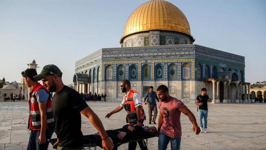 Nuevos enfrentamientos en la Explanada de las Mezquitas