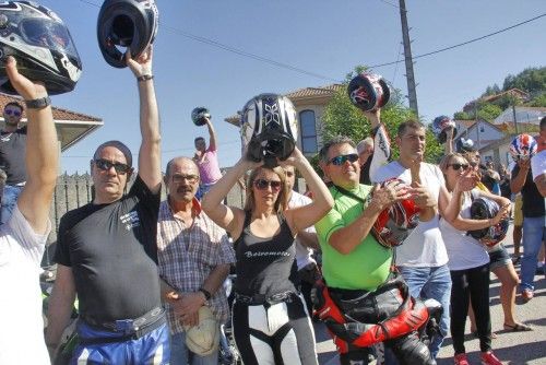 Moaña y el mundo del motor acompañan a Dani Rivas en su funeral