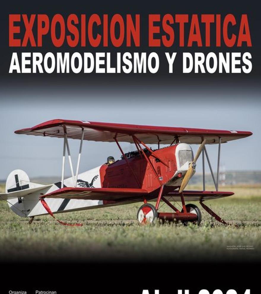 Exposición estática de aeromodelismo y drones