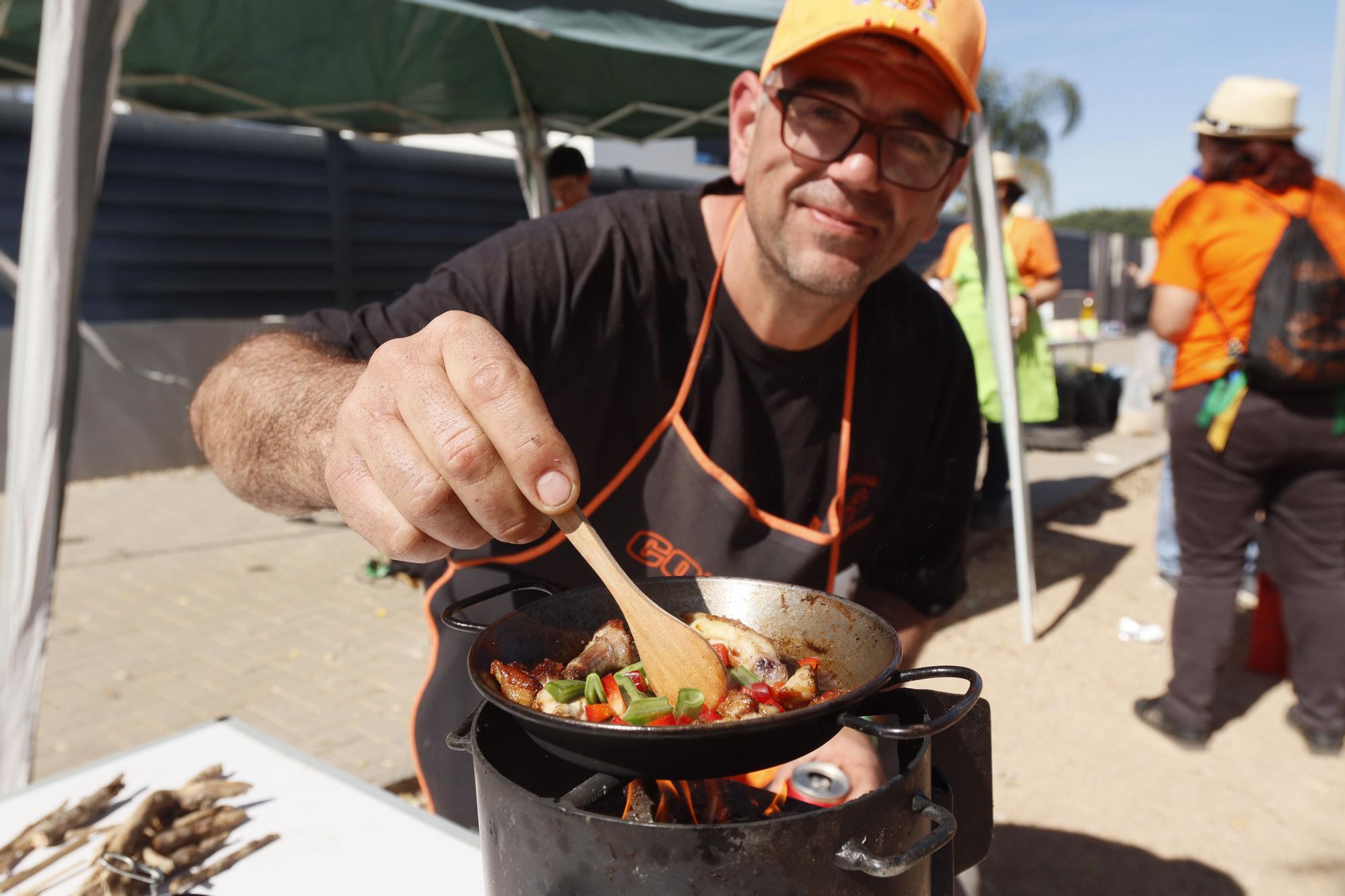 Todas las imágenes del concurso de paellas de intercollas de la Magdalena 2023