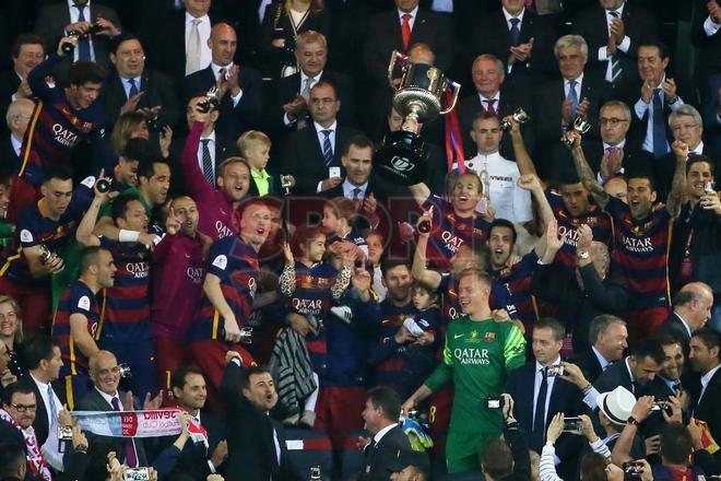 FC BARCELONA CAMPEÓN. REY DE COPAS