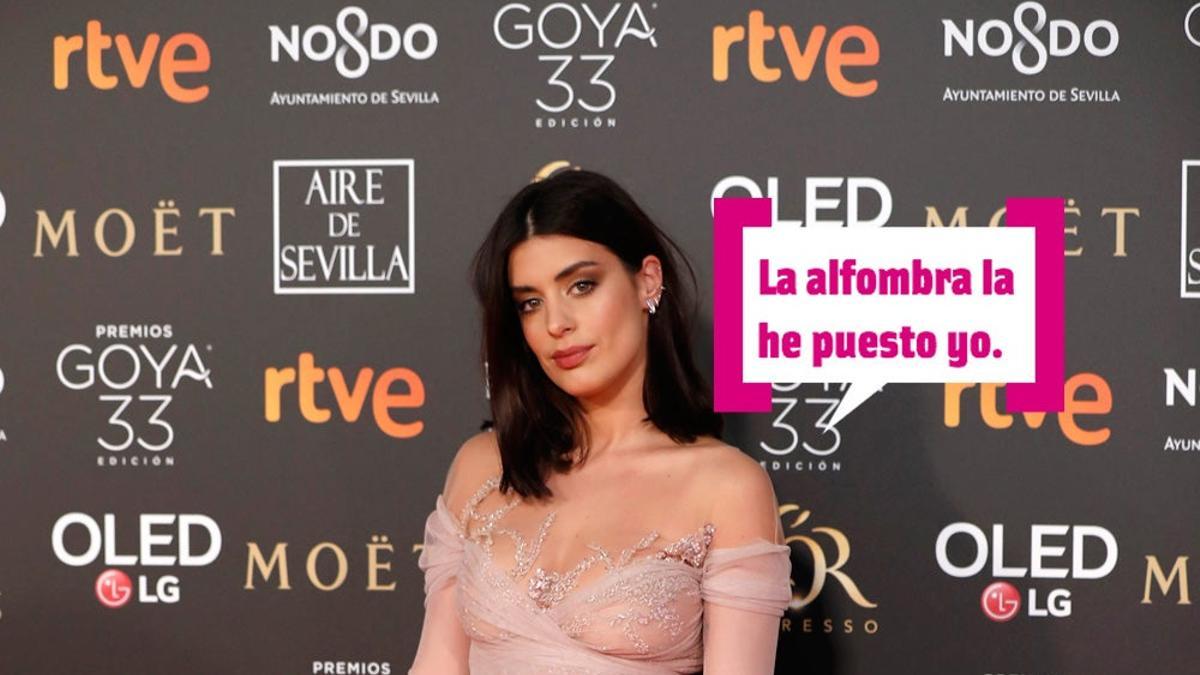 Dulceida en los Goya 2019