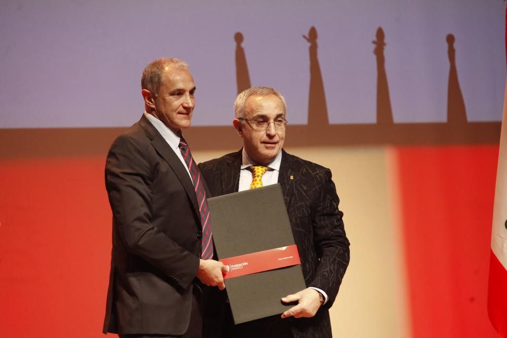 Presentación de la Fundación Escuela de Fútbol de Mareo Real Sporting de Gijón.