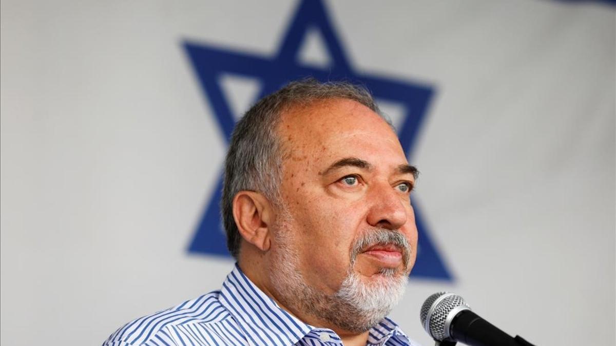 El ministro de Defensa israelí, Avigdor Lieberman.