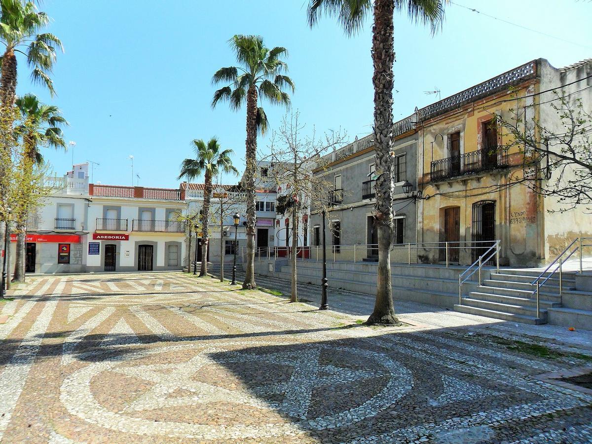 Orellana la Vieja , Plaza del pueblo