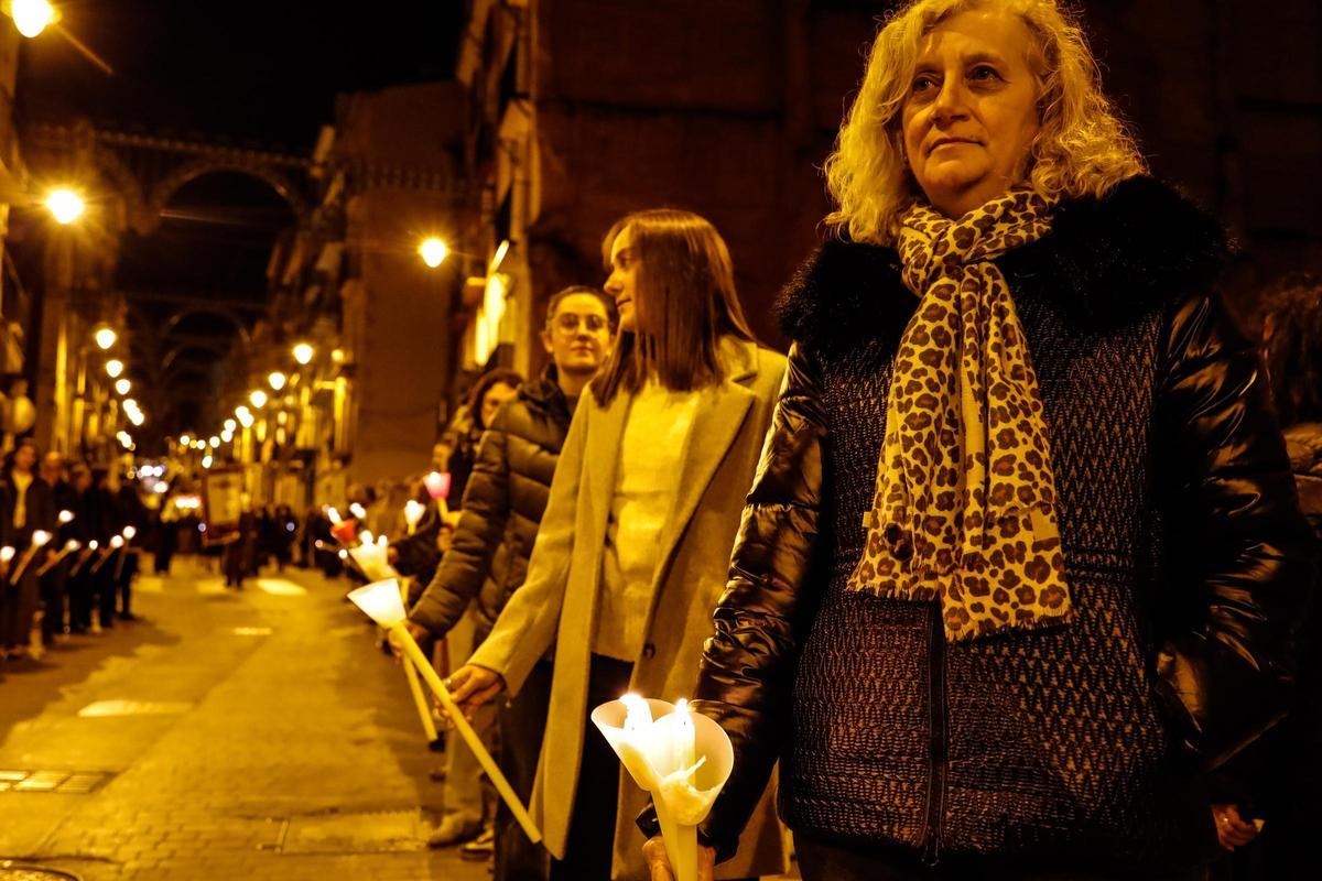 El sentimiento rasga el silencio en Alcoy El sentimiento rasga el silencio en Alcoy
