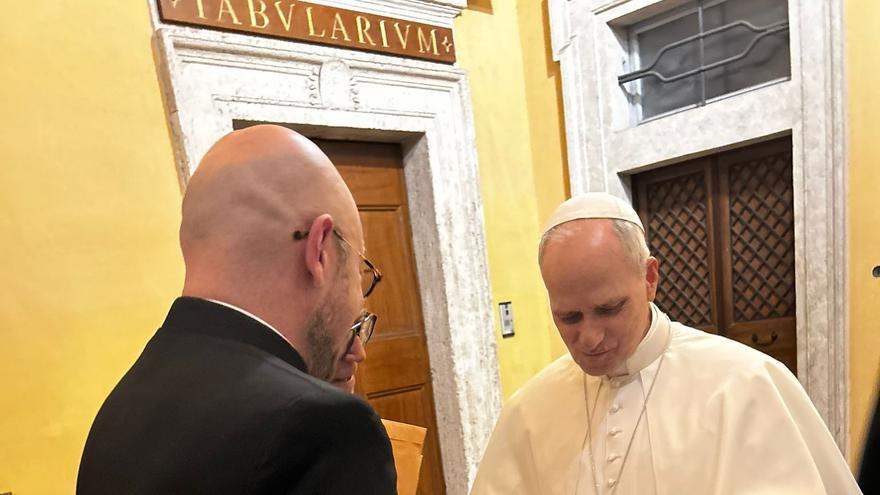 El regalo zamorano que el papa León XIV se lleva al Vaticano