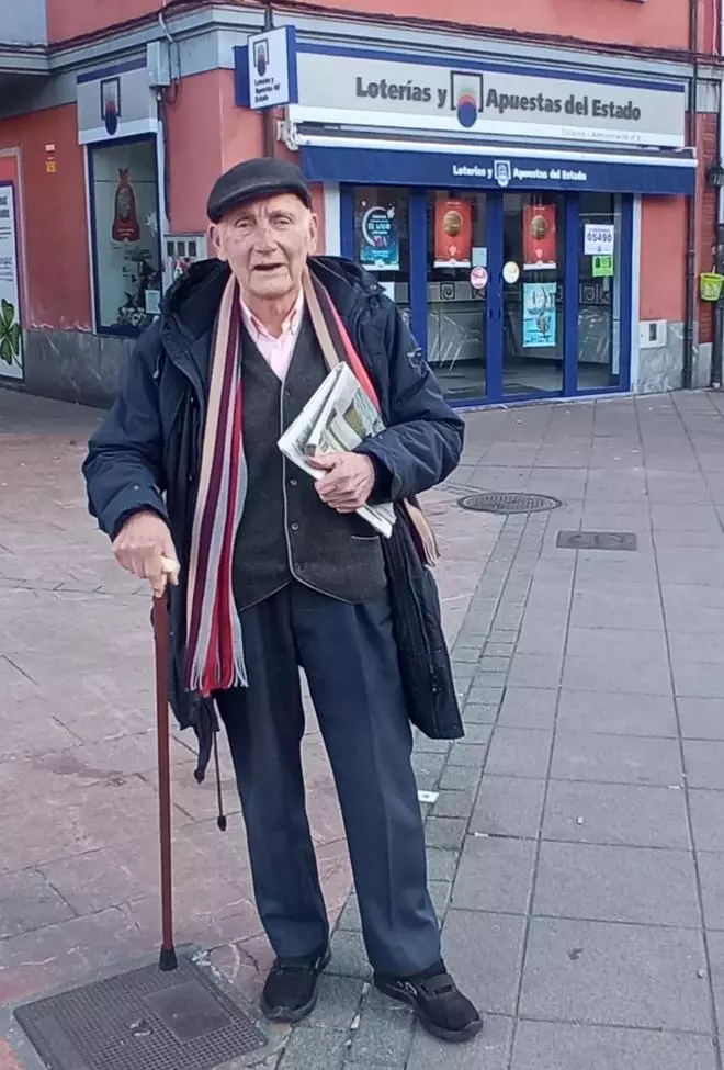 El Gordo se quedó corto para Jesús Martínez: fallece a los 88 años el allerano agraciado con tres décimos del primer premio de la lotería de Navidad