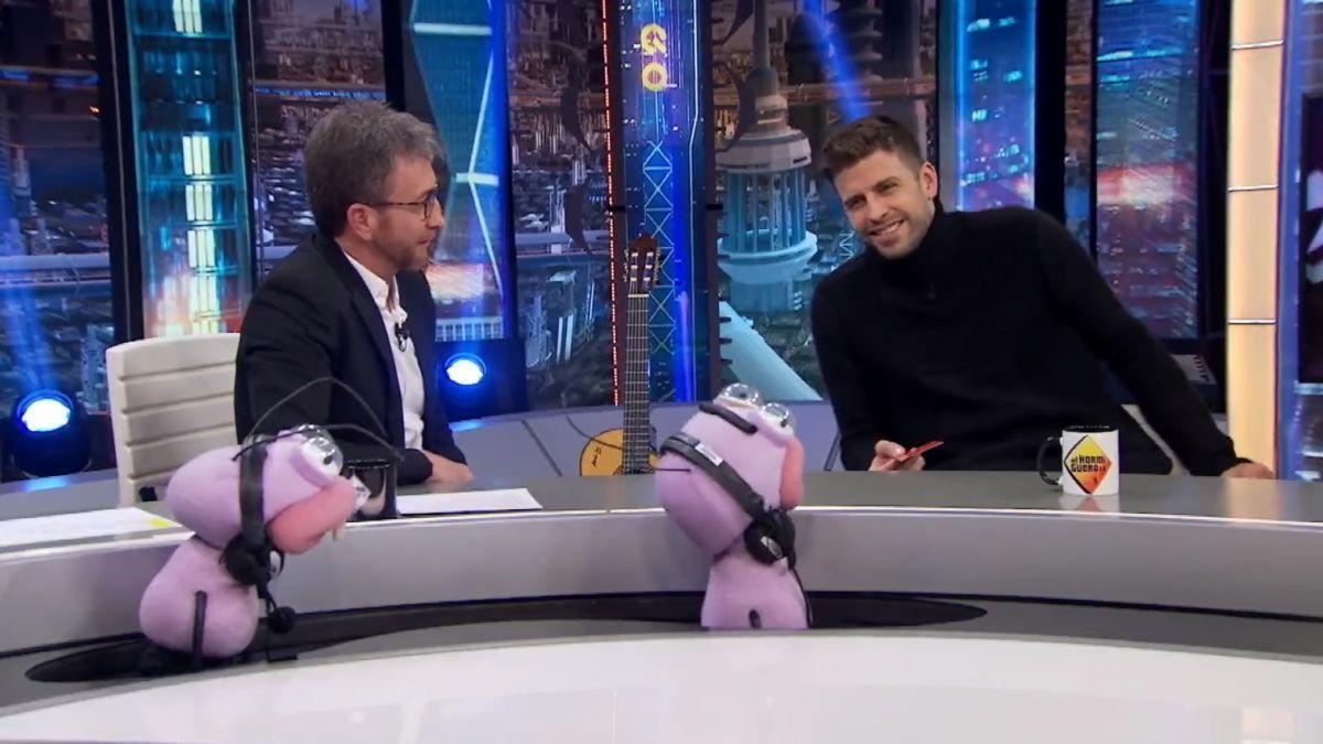 Gerard Piqué en 'El Hormiguero'.