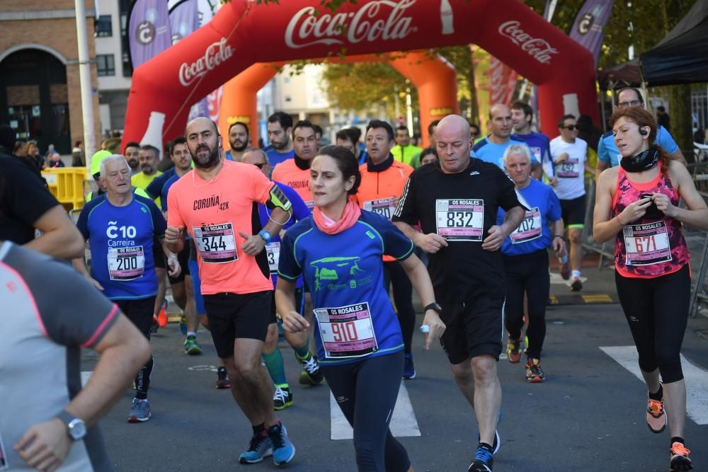 El V Circuito de Carreras Populares Coruña Corre llega a Os Rosales