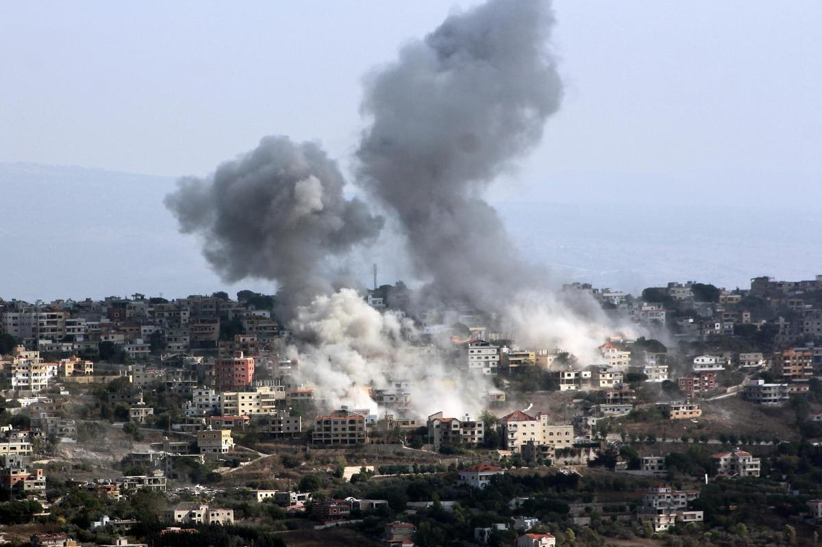 Israeli military strikes hit southern Lebanon