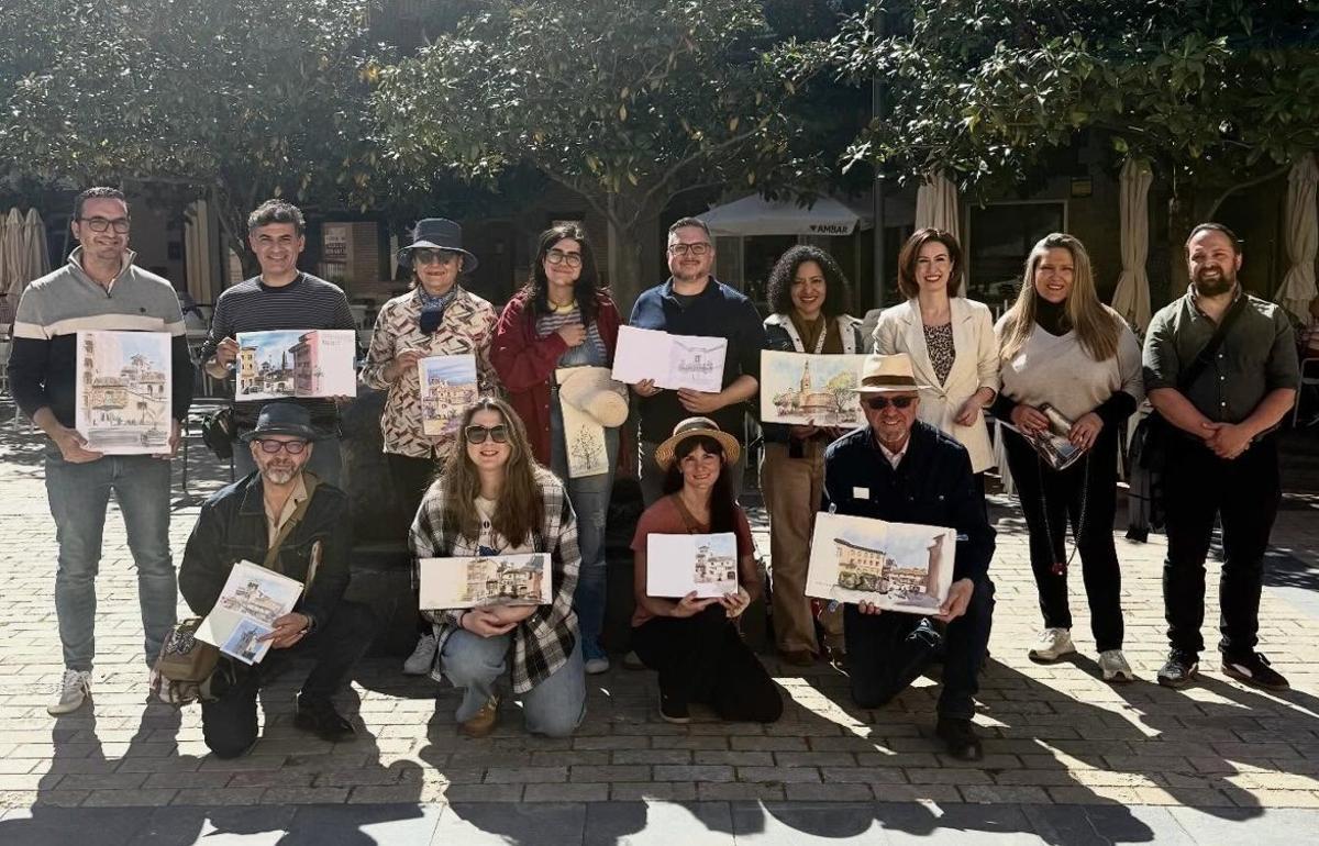 Ejea acogió este primer encuentro profesional de ilustración editorial. | ESPAÑA CREATIVA / AQUAGRARIA