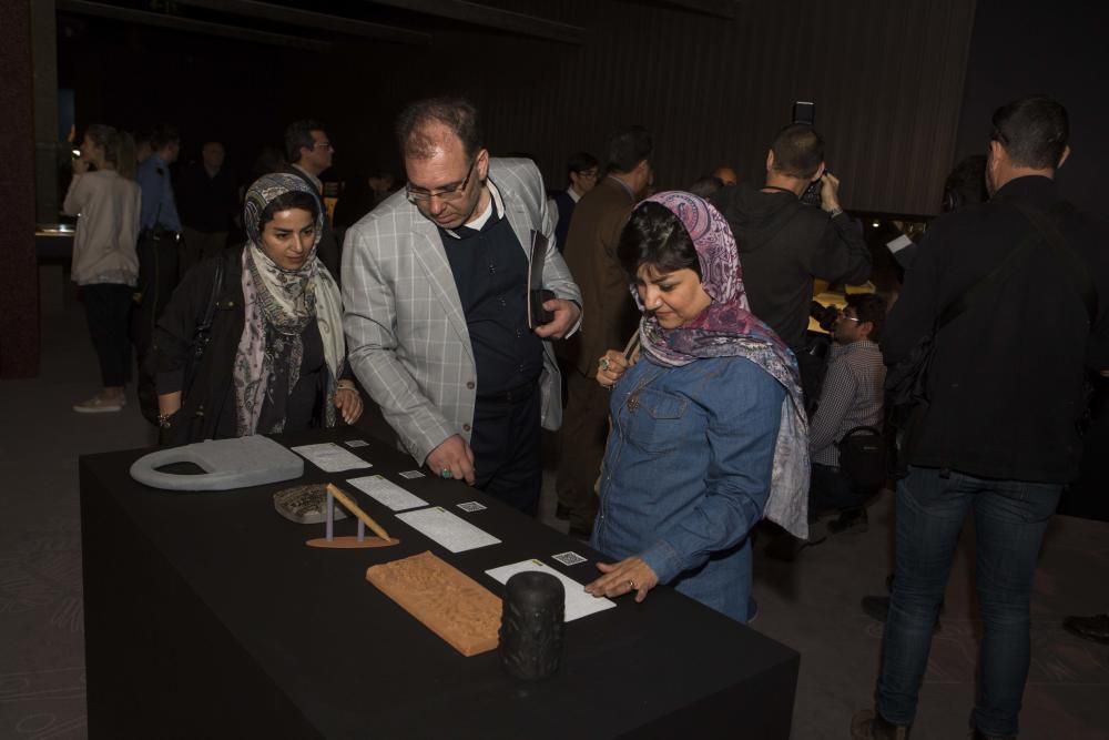 Exposición joyas preciosas de Irán en el MARQ.