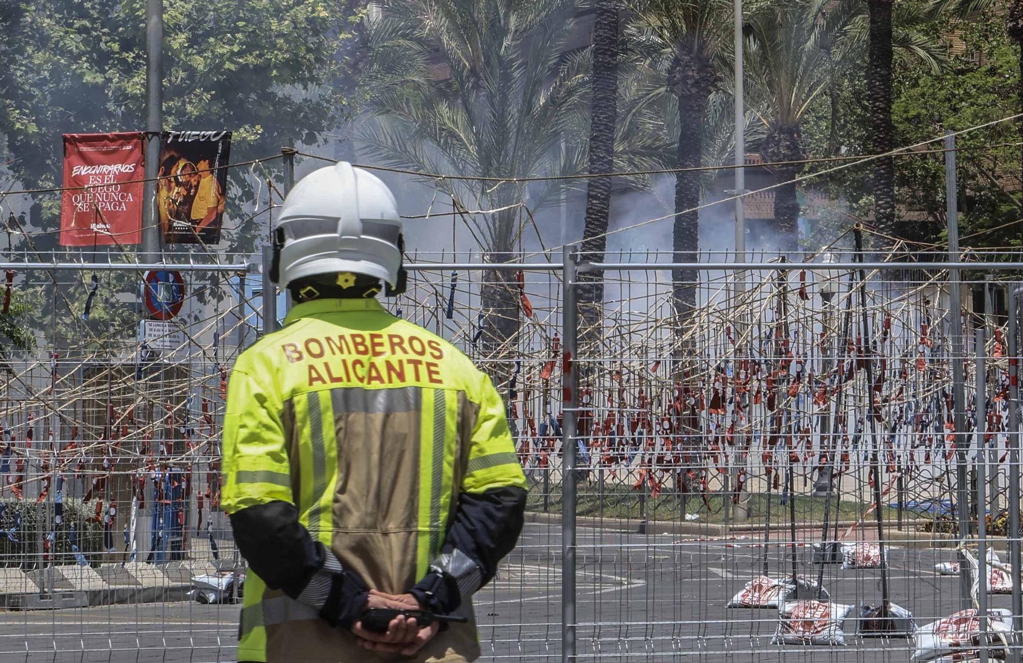 Mascletà del jueves 22 de junio de las Hogueras de Alicante 2023