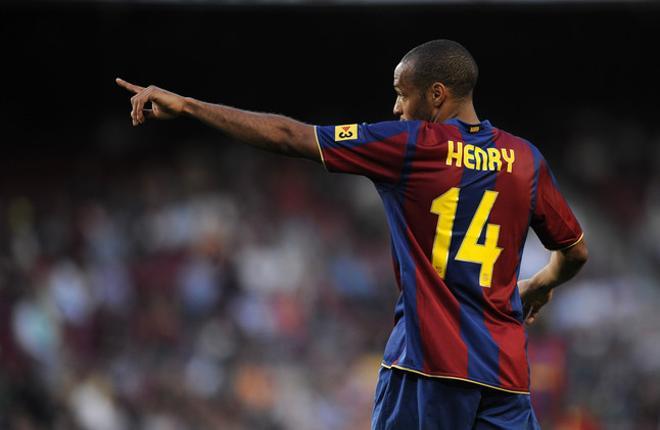 El paso de Thierry Henry por el Barça, en imágenes