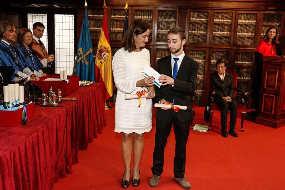 Premios fin de grado Santa Catalina de la Universidad de Oviedo 2019