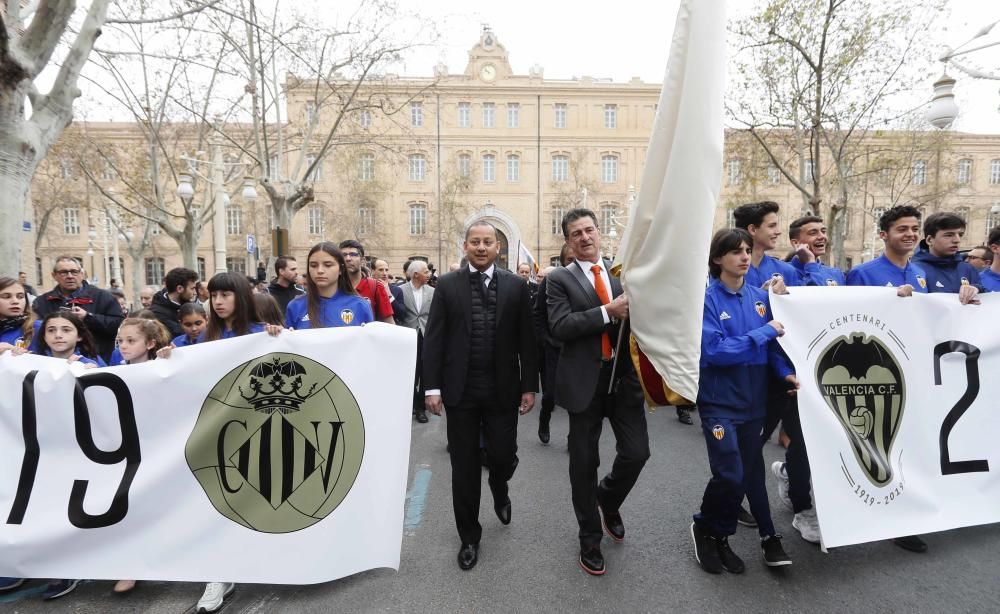 La afición en la celebración del Centenario