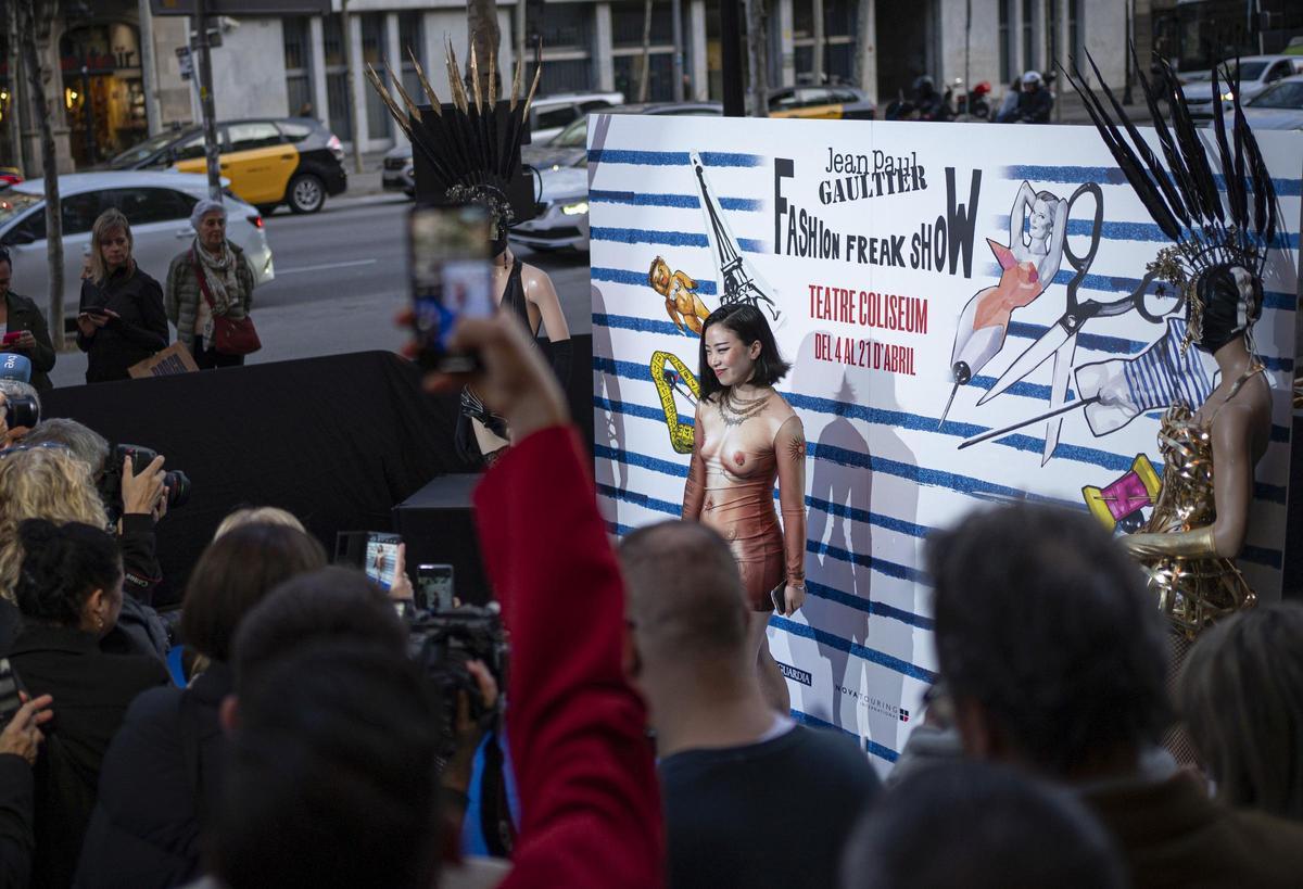 Jean-Paul Gaultier estrena Fashion Freak Show en Barcelona