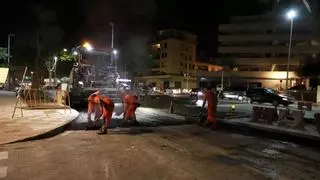 La obra en la avenida Severo Ochoa, en el centro de Marbella, acumula ya tres meses de retraso