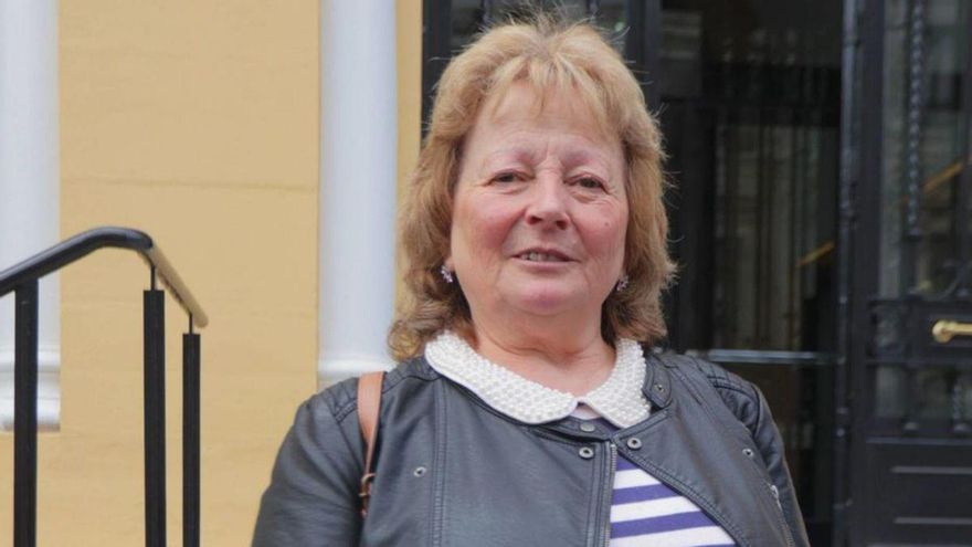 Mercedes Cruzado, en Oviedo. | IRMA COLLÍN