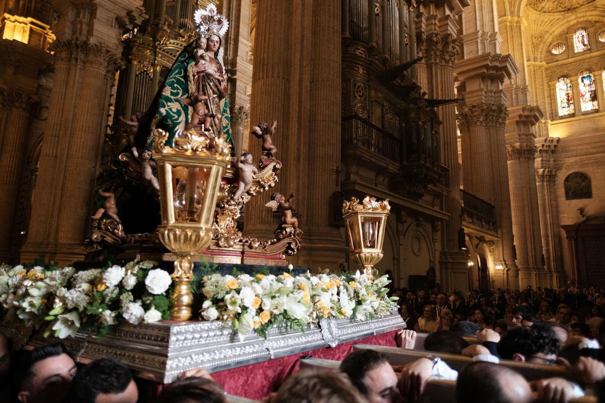 Procesión del Corpus Christi en Málaga 2025