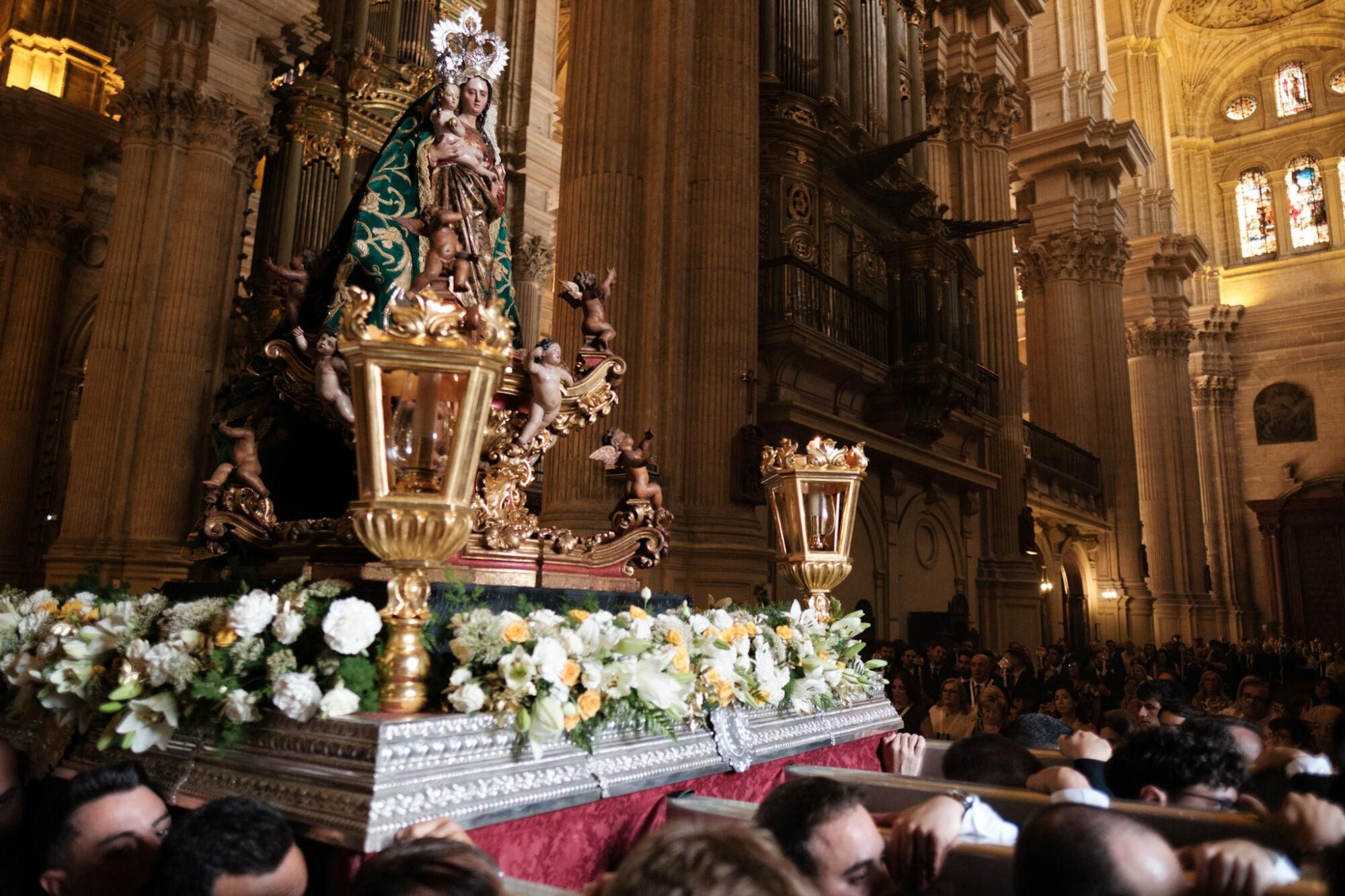 Procesión del Corpus Christi en Málaga 2025