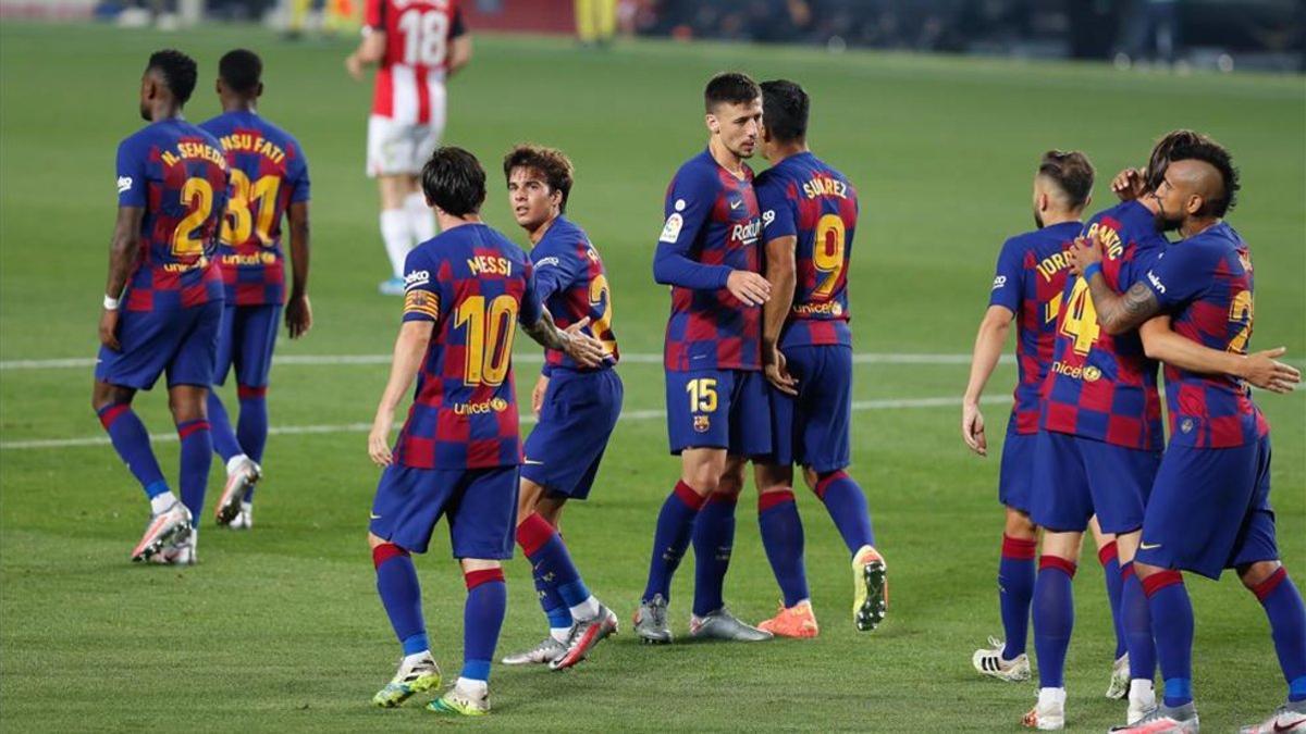 El Barça salvó el partido ante el Athletic