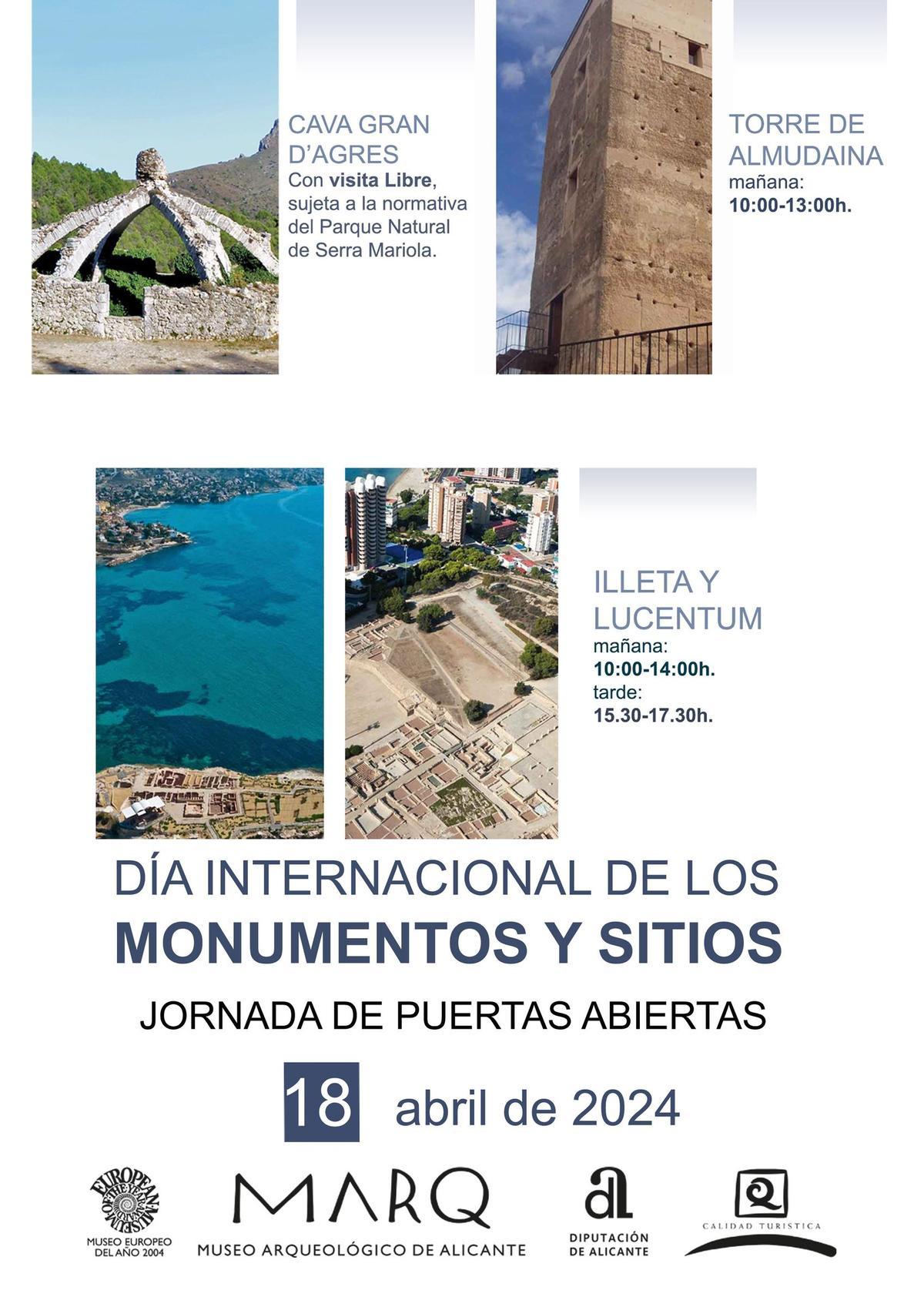 Cartel oficial del Día de los Monumentos